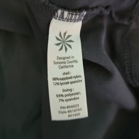 ATHLETA Women's Grey Skort Sz XLT Side Pockets Tennis Golf Athleisure Stretchy - Picture 7 of 9